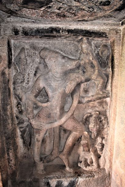 Aihole - Ravanaphadi Cave