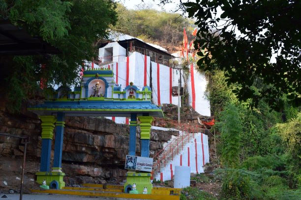 Temples near Ethipothala Falls