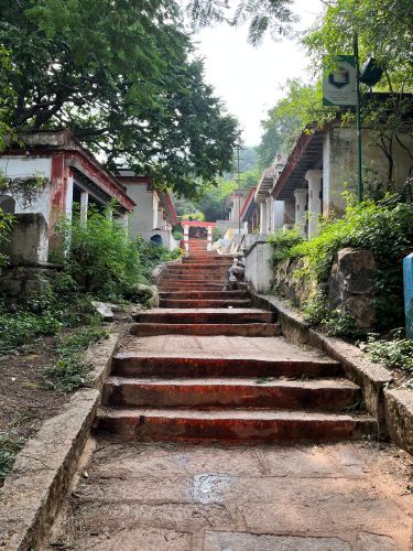 Climb to Chamundi Hills