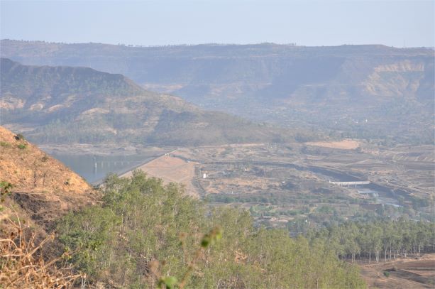 View from Sajjangad Fort