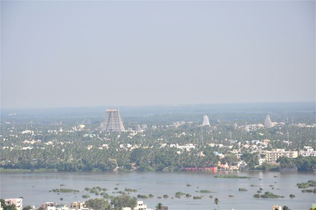 Trichy - View from Ucchi Pillayar Temple