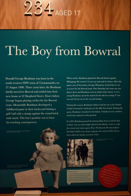 Bowral - Bradman Museum