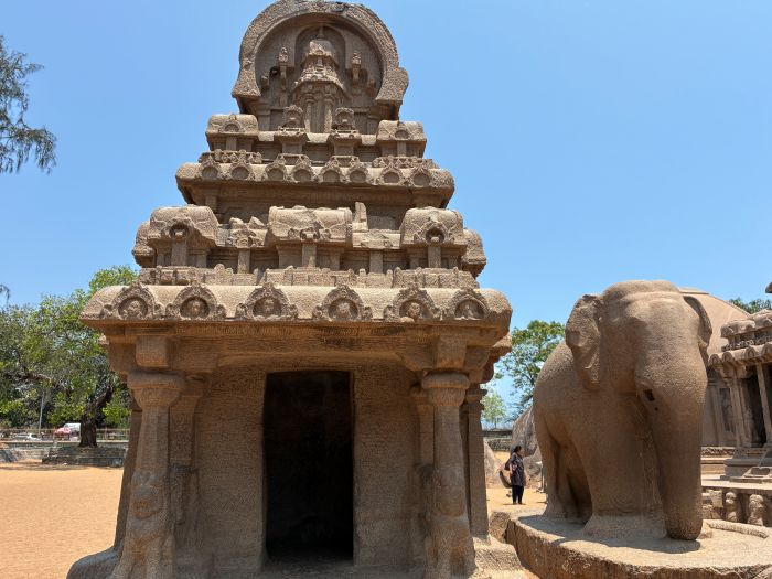Mamallapuram - Pancharatha - Nakula Sahadeva Ratha