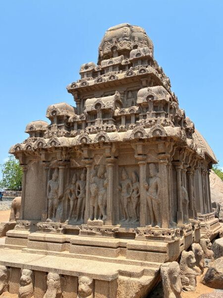 Mamallapuram - Pancharatha - Arjuna Ratha