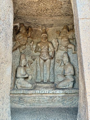 Mamallapuram - Trimurti Cave