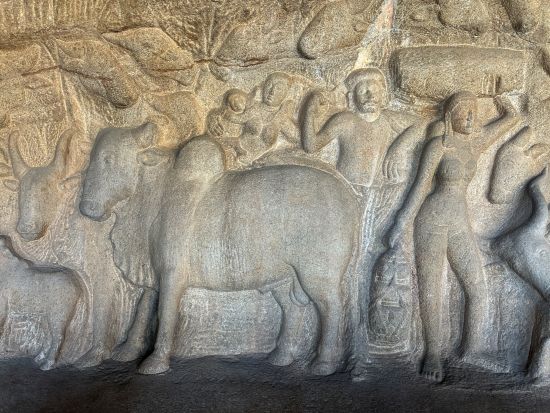 Mamallapuram - Krishna Mandapam