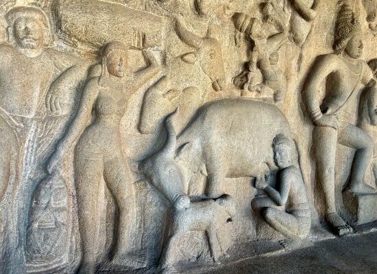 Mamallapuram – Krishna Mandapam