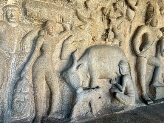 Mamallapuram – Krishna Mandapam